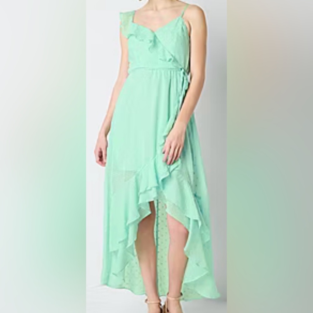 by&by Womens Juniors High-Low Maxi Dress - Picture 10 of 11